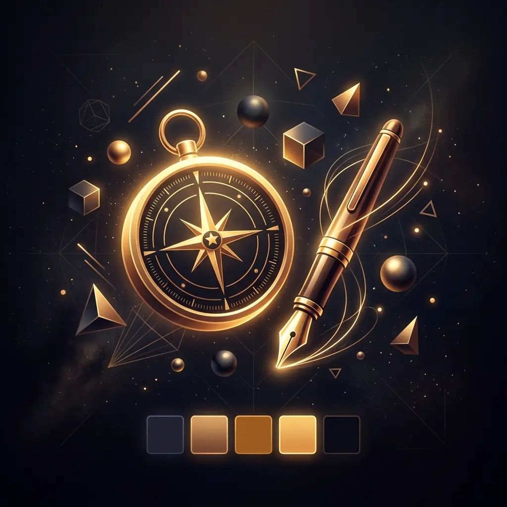 Brand design illustration